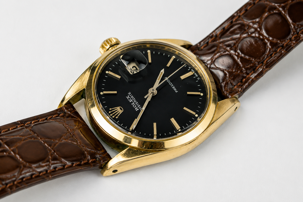 Vintage Rolex Oysterdate Precision – Black Dial