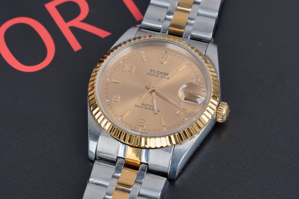 Tudor Prince Date – Two-Tone Elegance | Champagne Sunburst Dial | Automatic
