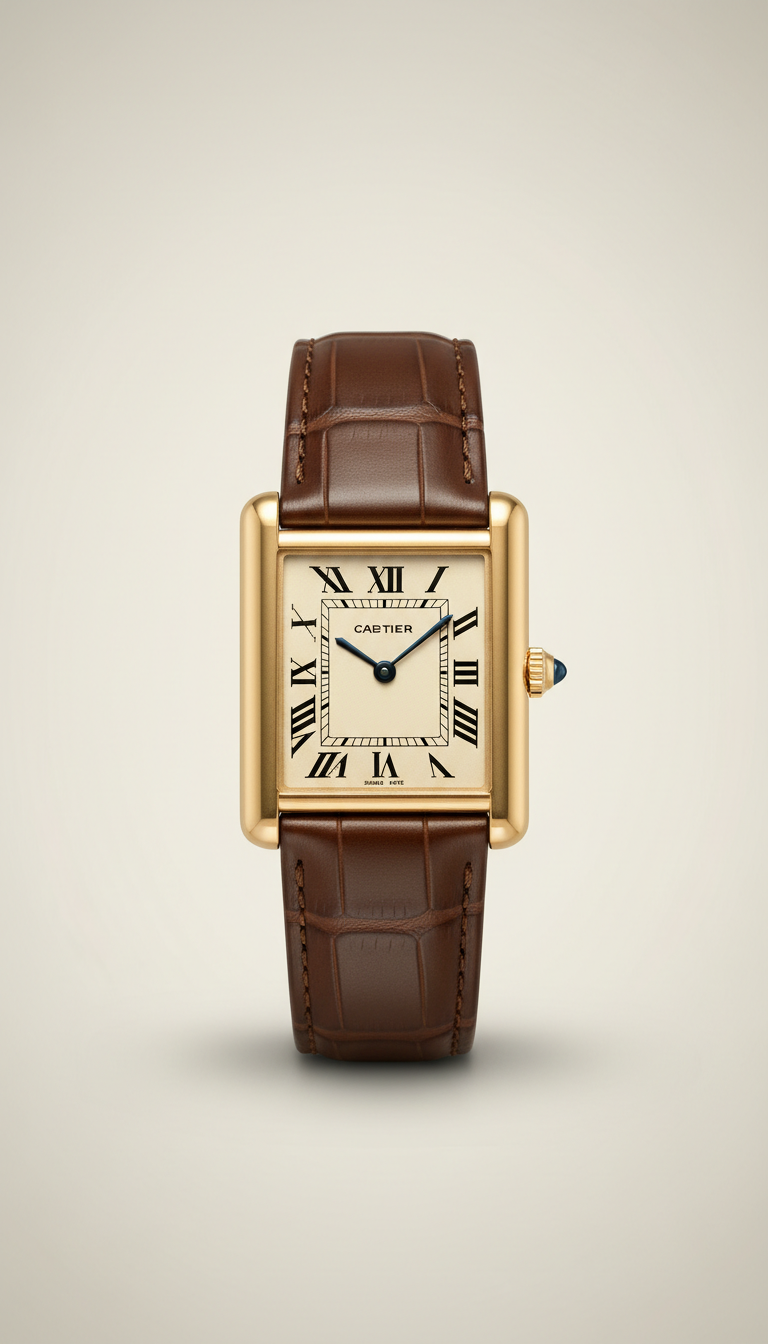 Cartier Tank Louis 18k Yellow Gold