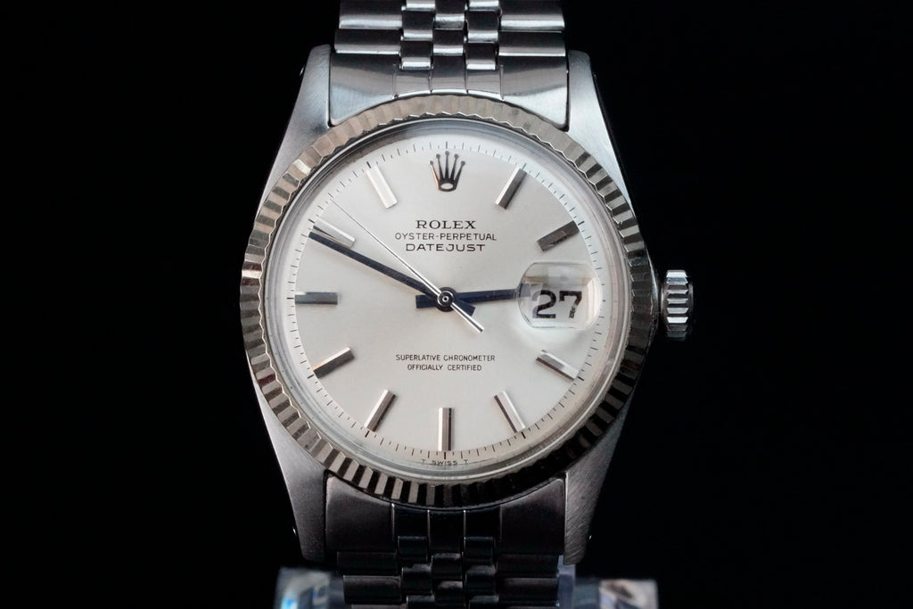 Rolex Datejust 1601 | 1968 | White Gold Bezel | Original Jubilee Bracelet