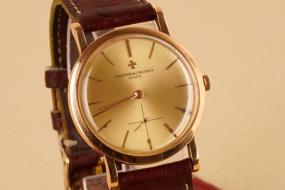 Vacheron & Constantin Genève – Solid 18K Rose Gold – 33mm – Vintage Dress Watch