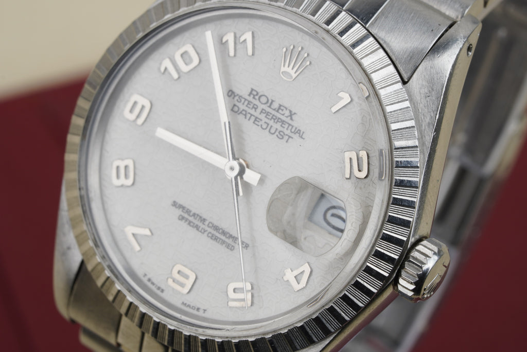 Rolex Datejust 36 Ref. 16030 – Silver Jubilee Arabic Dial
