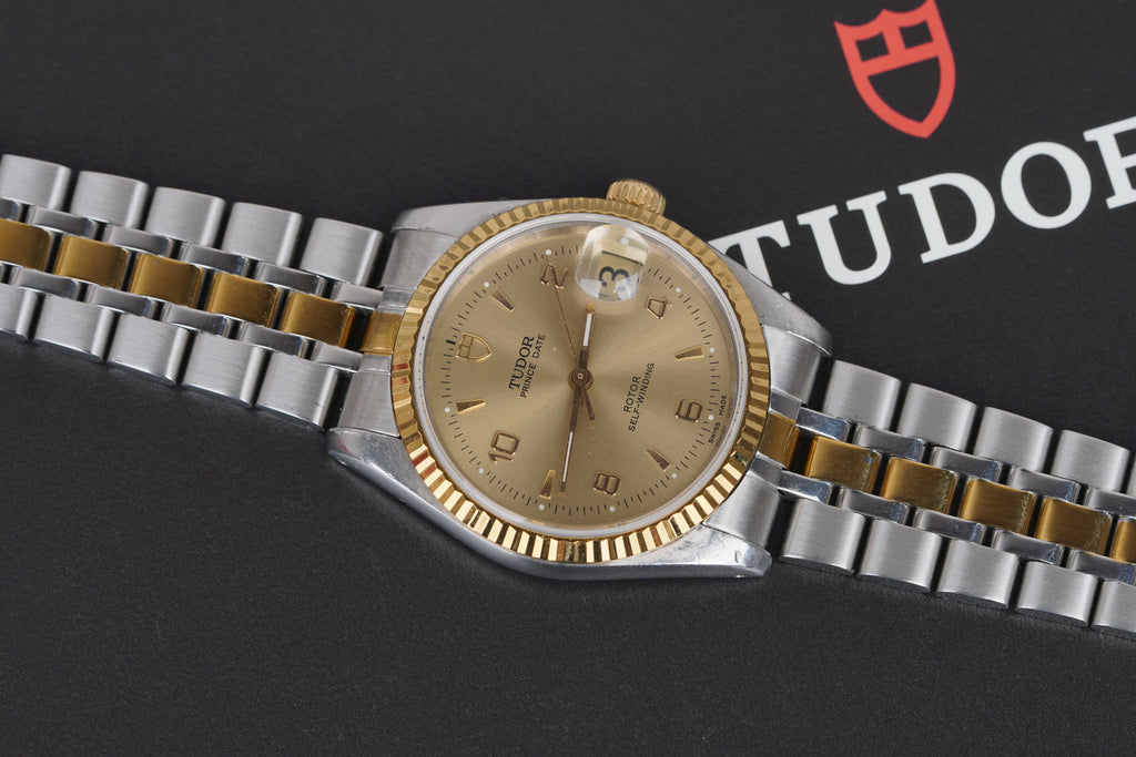 Tudor Prince Date Ref. 74033 – 34mm – Two-Tone – Champagne Dial