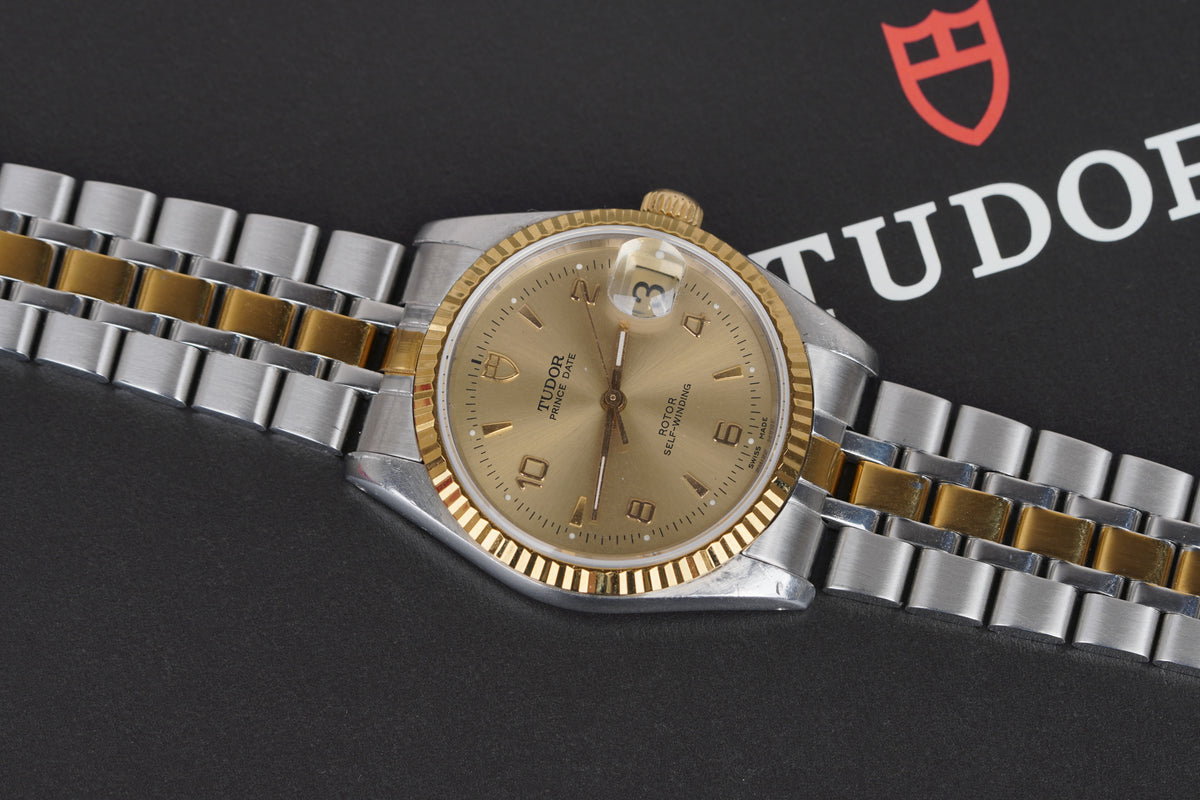 Tudor Prince Date Ref. 74033 – 34mm – Two-Tone – Champagne Dial