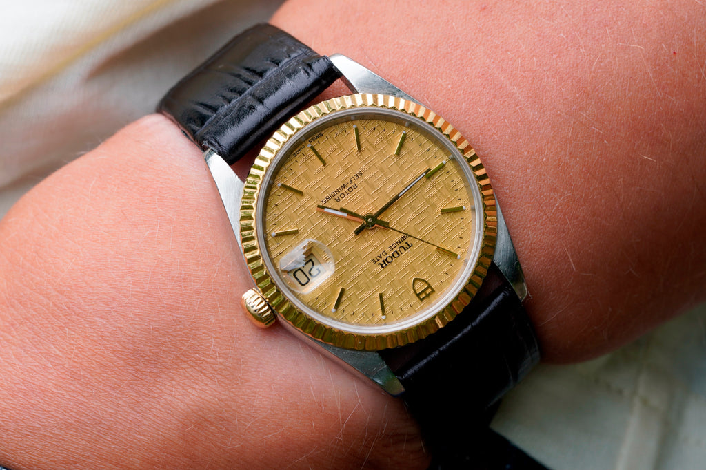 Tudor Prince Date 34mm | Mosaic Gold Dial