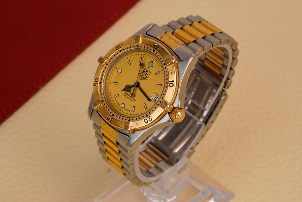 Vintage TAG Heuer Professional 2000 – Two-Tone – Champagne Dial – Quartz