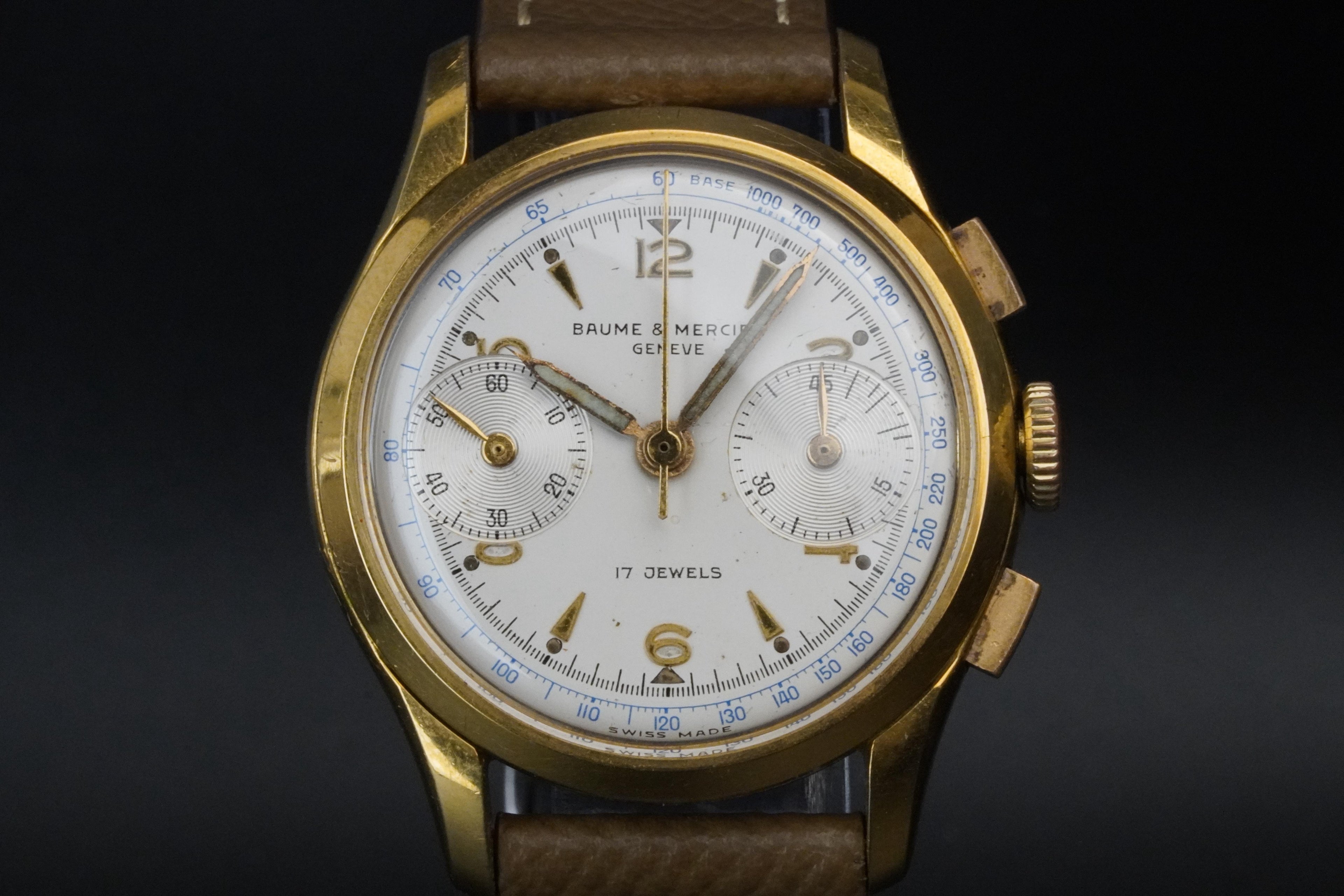 Vintage Baume Mercier Chronograph