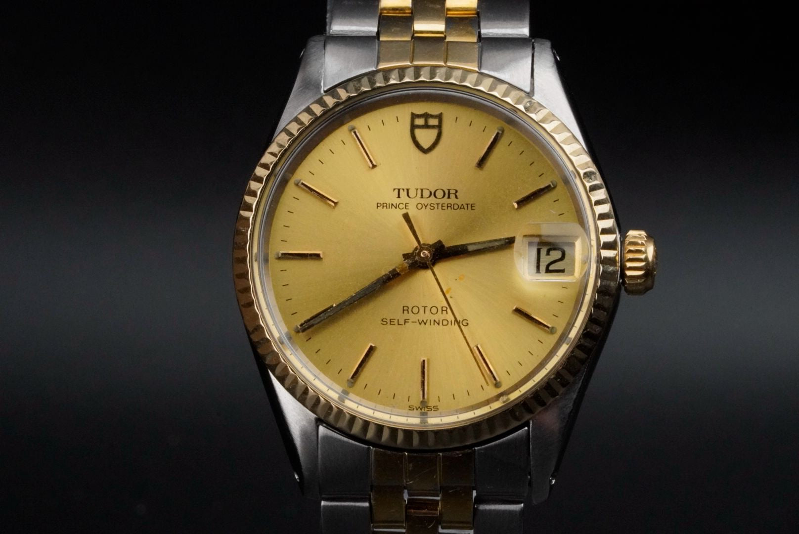 Vintage Tudor 32mm Two-Tone