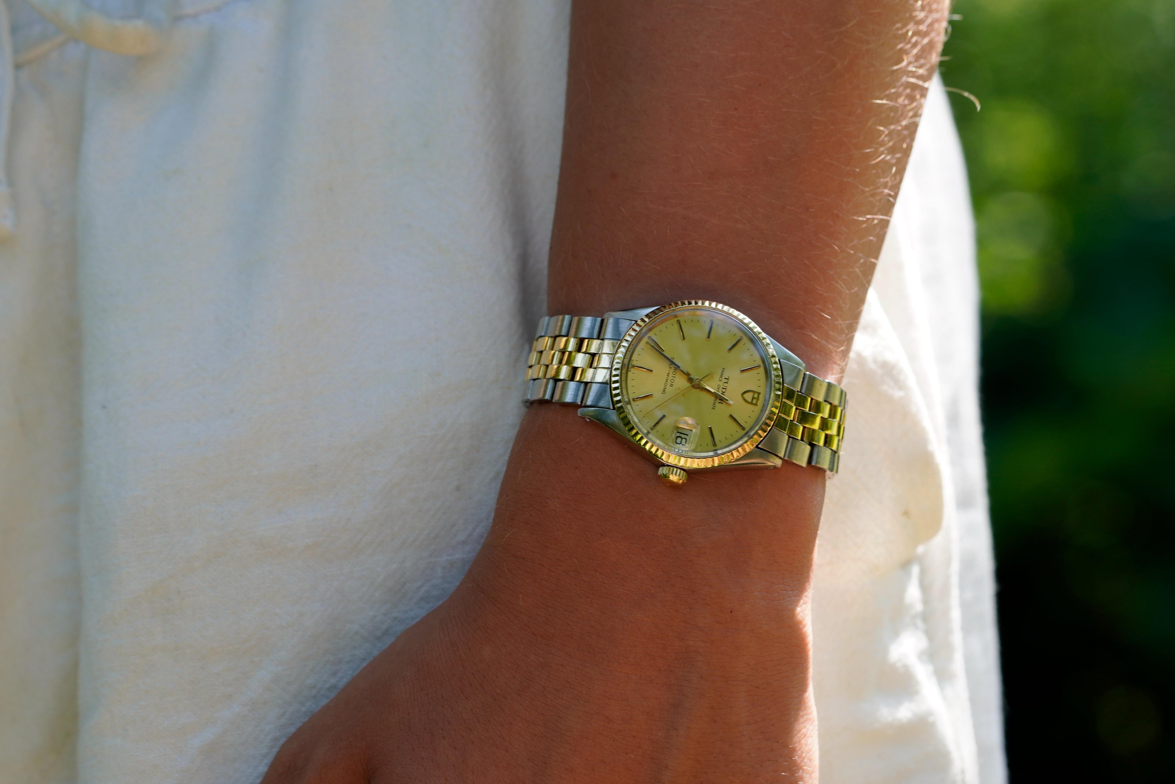 Vintage Tudor 32mm Two-Tone