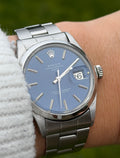 Rolex Oyster Perpetual Date | Blue Dial | 34mm | Original Oyster Bracelet