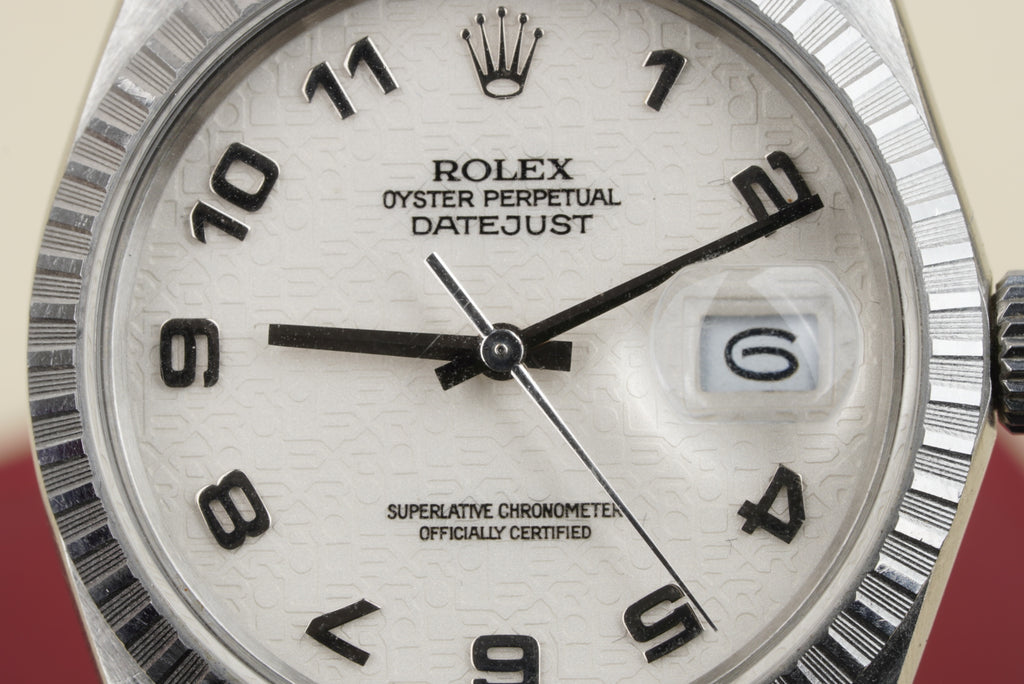 Rolex Datejust 36 Ref. 16030 – Silver Jubilee Arabic Dial