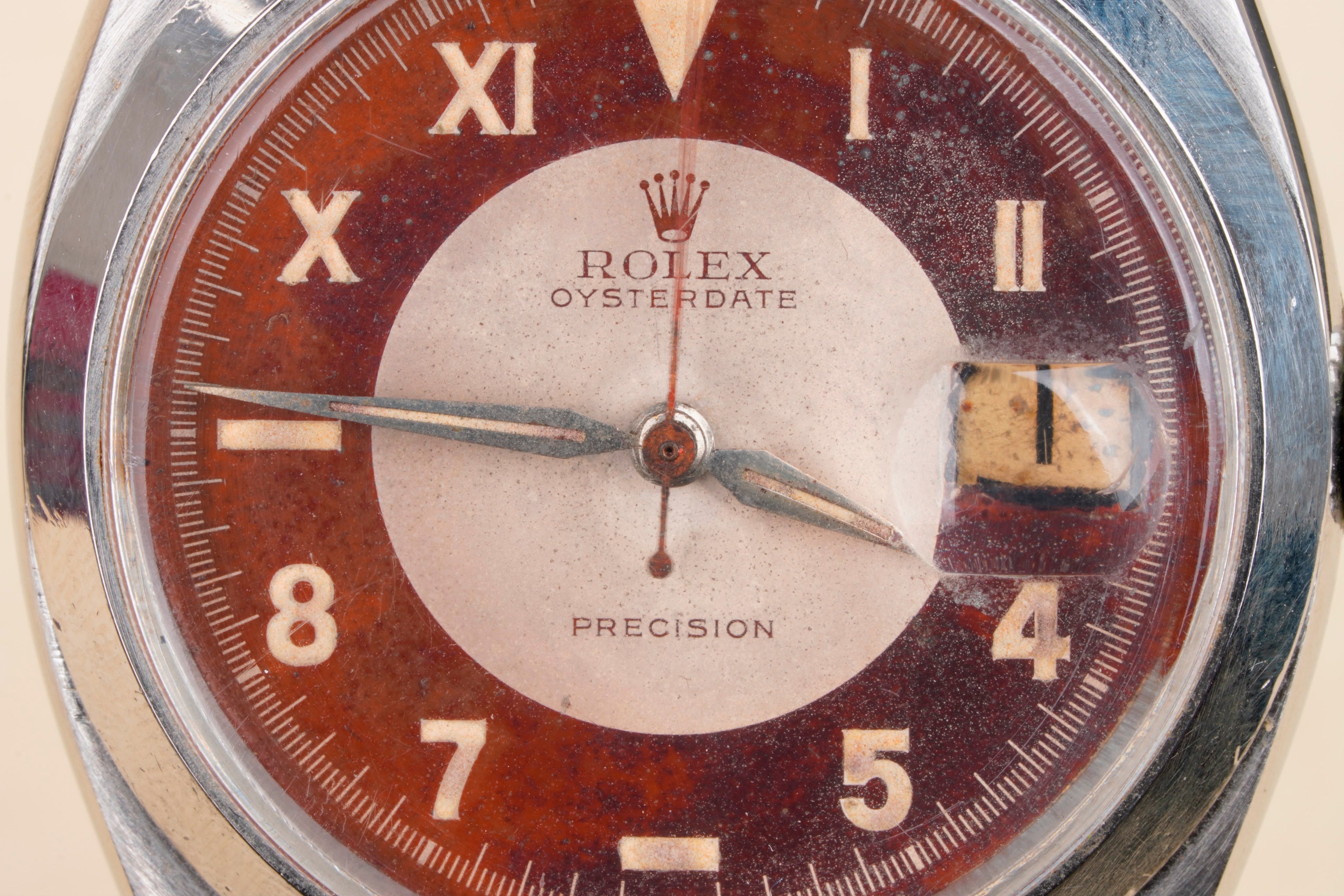 Rolex Oysterdate Precision 34mm – Manual Wind – Stunning Dial – Vintage