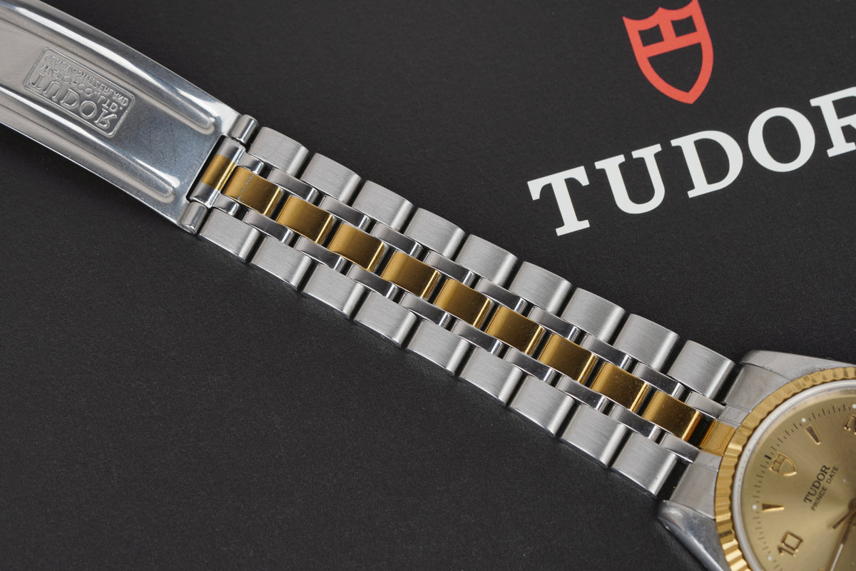 Tudor Prince Date Ref. 74033 – 34mm – Two-Tone – Champagne Dial
