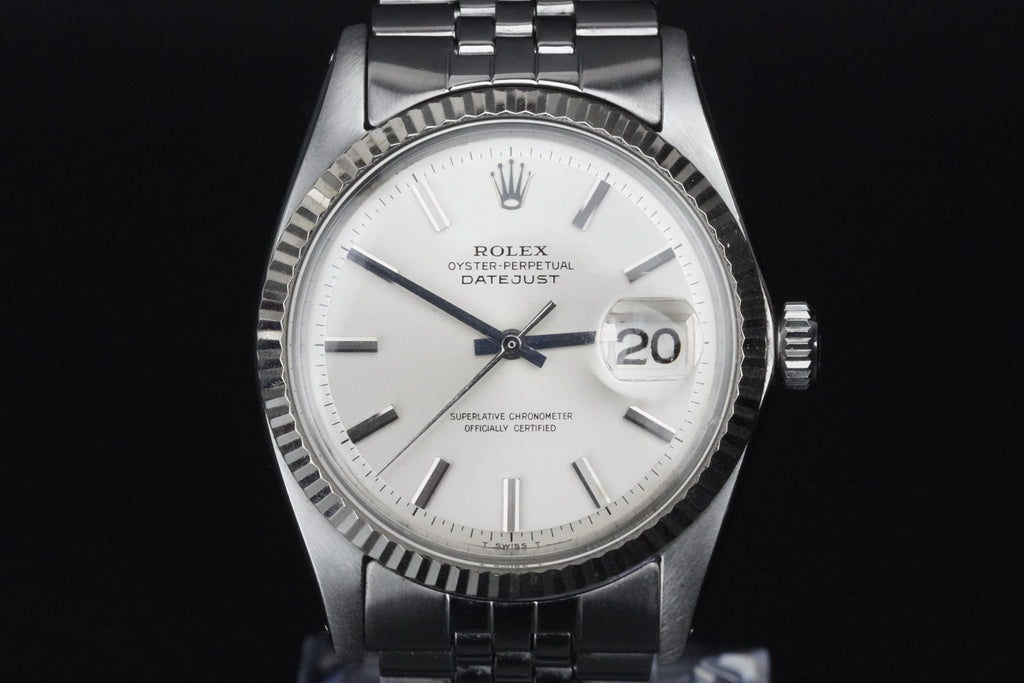 Rolex Datejust 1601 | 1968 | White Gold Bezel | Original Jubilee Bracelet
