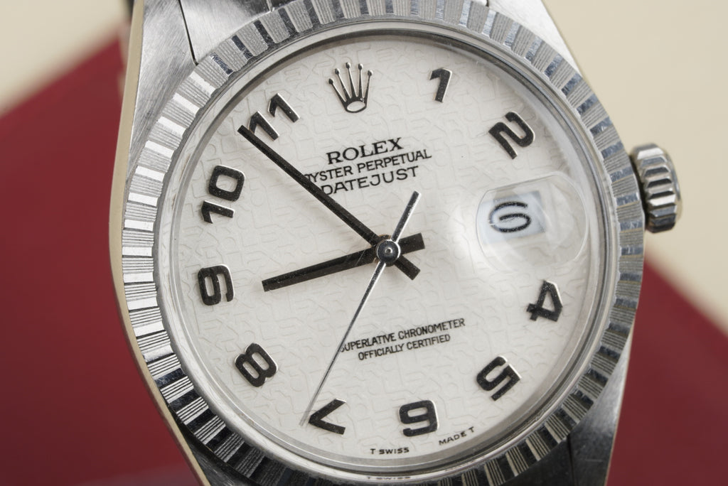 Rolex Datejust 36 Ref. 16030 – Silver Jubilee Arabic Dial