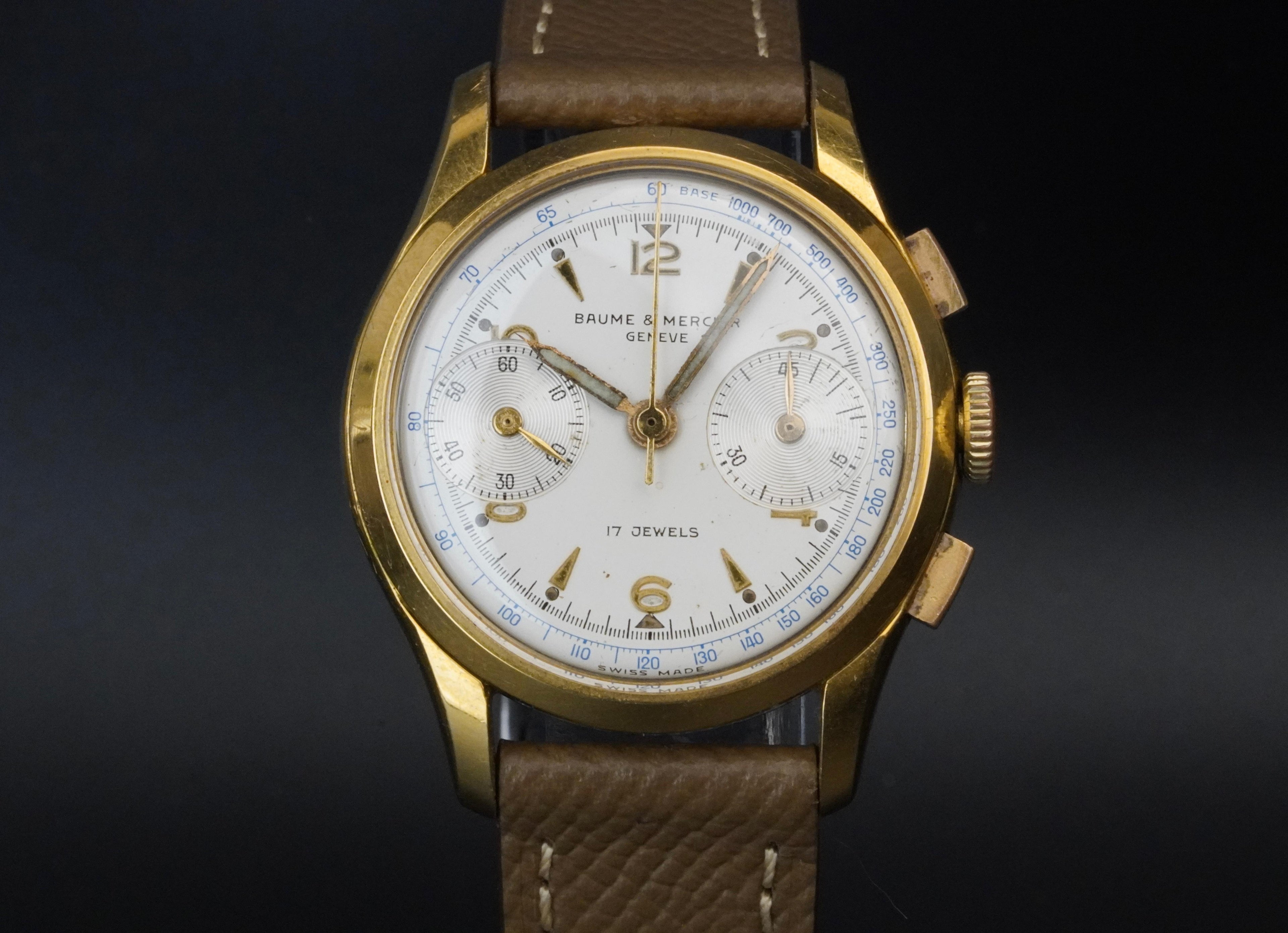 Vintage Baume Mercier Chronograph