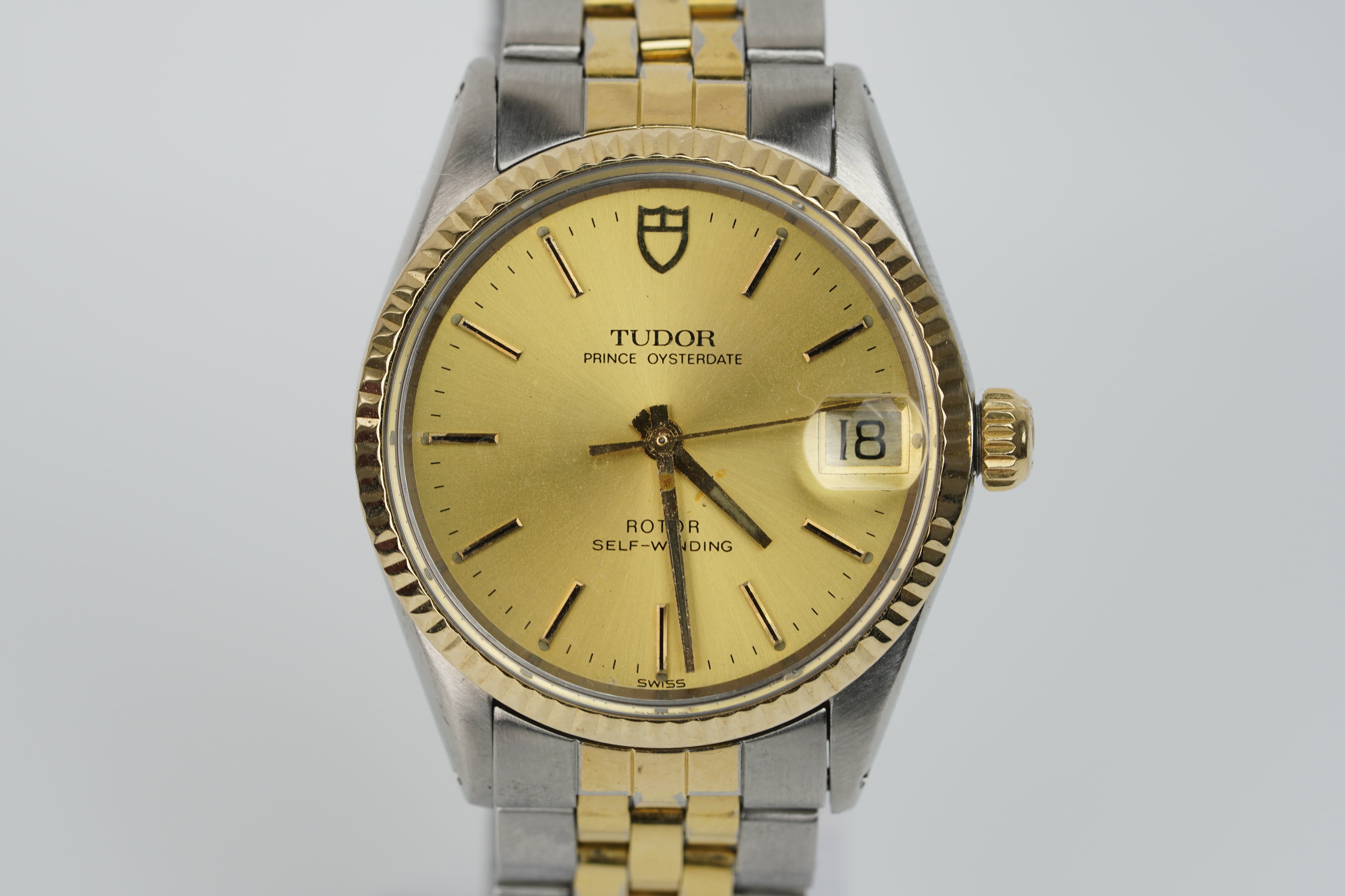 Vintage Tudor 32mm Two-Tone