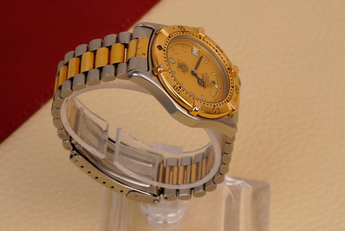 Vintage TAG Heuer Professional 2000 – Two-Tone – Champagne Dial – Quartz