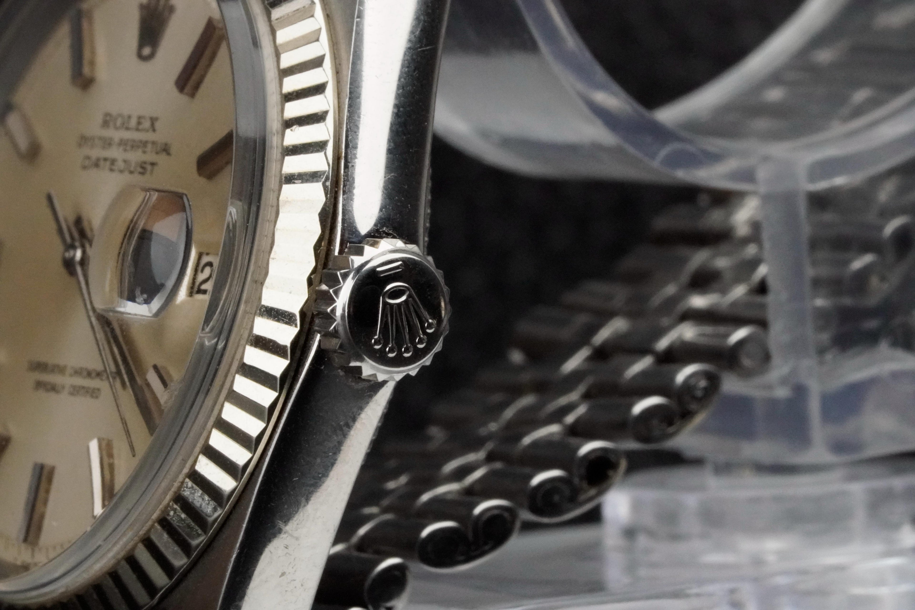 Rolex Datejust 1601 | 1968 | White Gold Bezel | Original Jubilee Bracelet