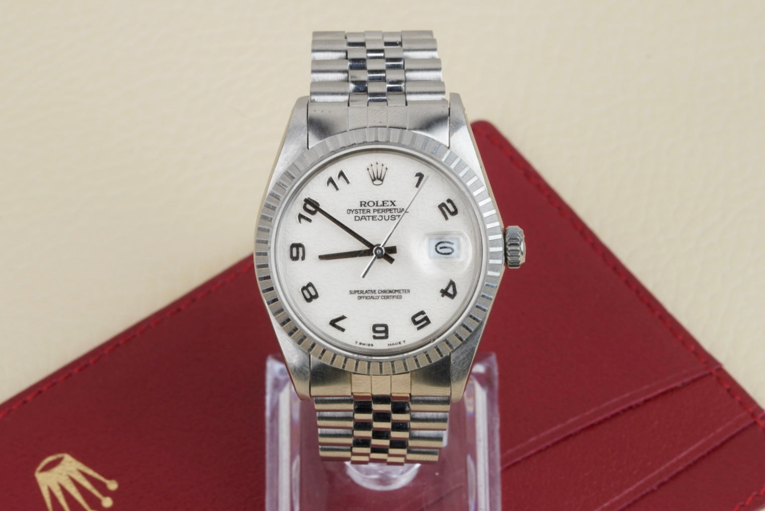 Rolex Datejust 36 Ref. 16030 – Silver Jubilee Arabic Dial