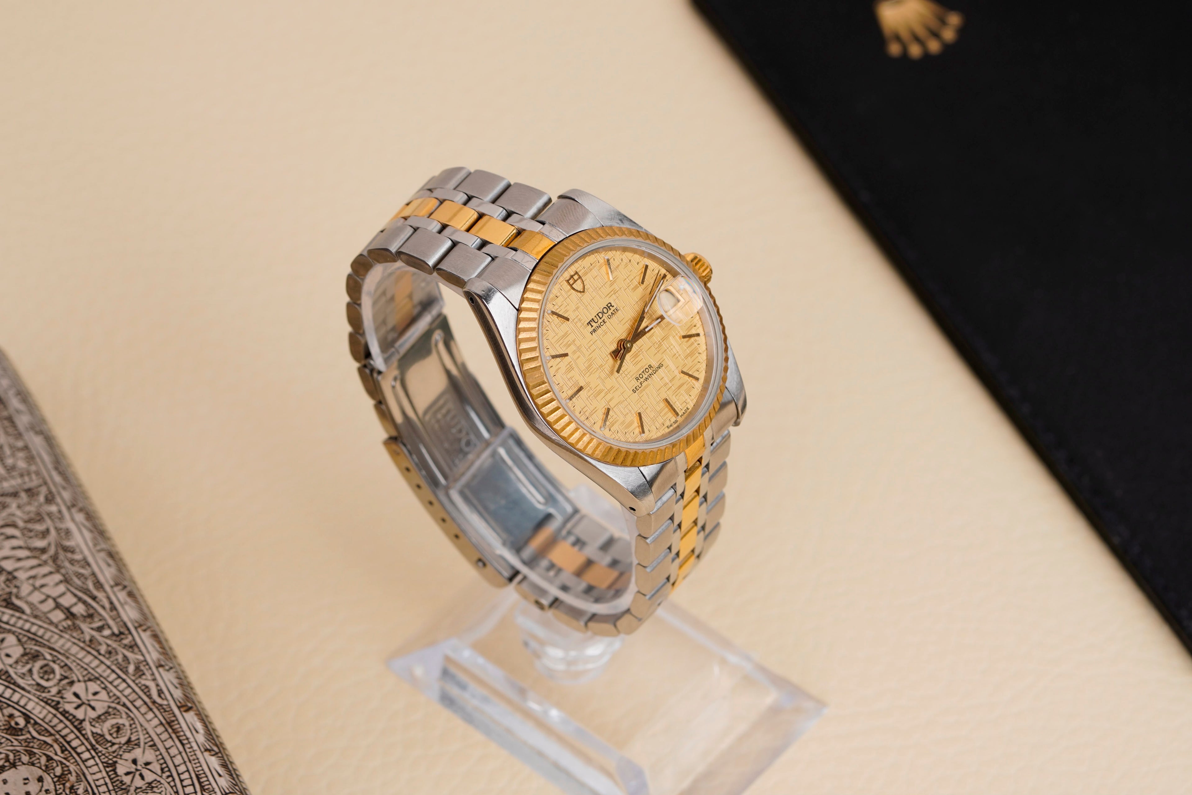 Tudor Prince Date – Linen Dial – Two-Tone – 34mm – Automatic