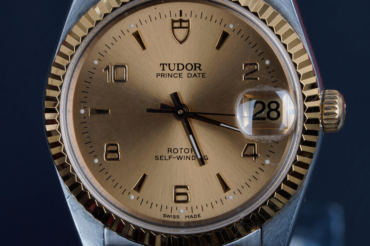 Tudor Prince Date – Two-Tone Elegance | Champagne Sunburst Dial | Automatic