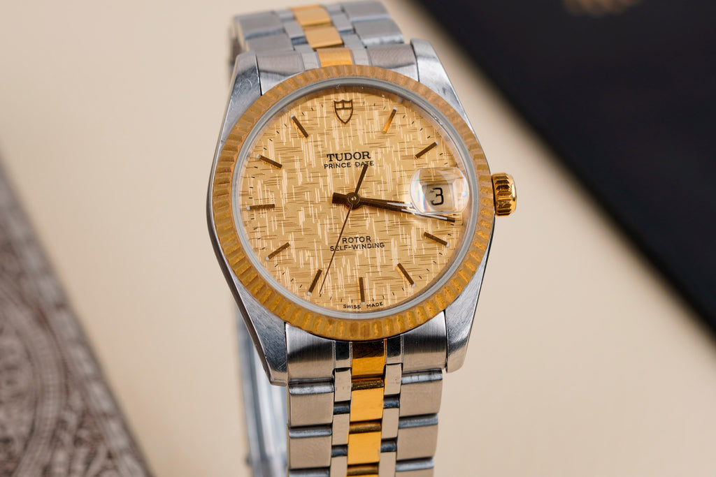 Tudor Prince Date – Linen Dial – Two-Tone – 34mm – Automatic