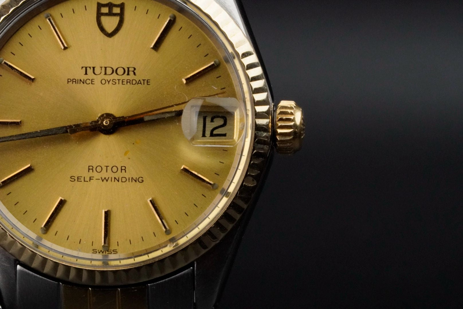 Vintage Tudor 32mm Two-Tone