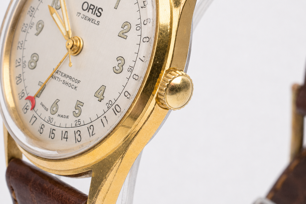 Vintage Oris Pointer Date – Gold Plated Manual Wind