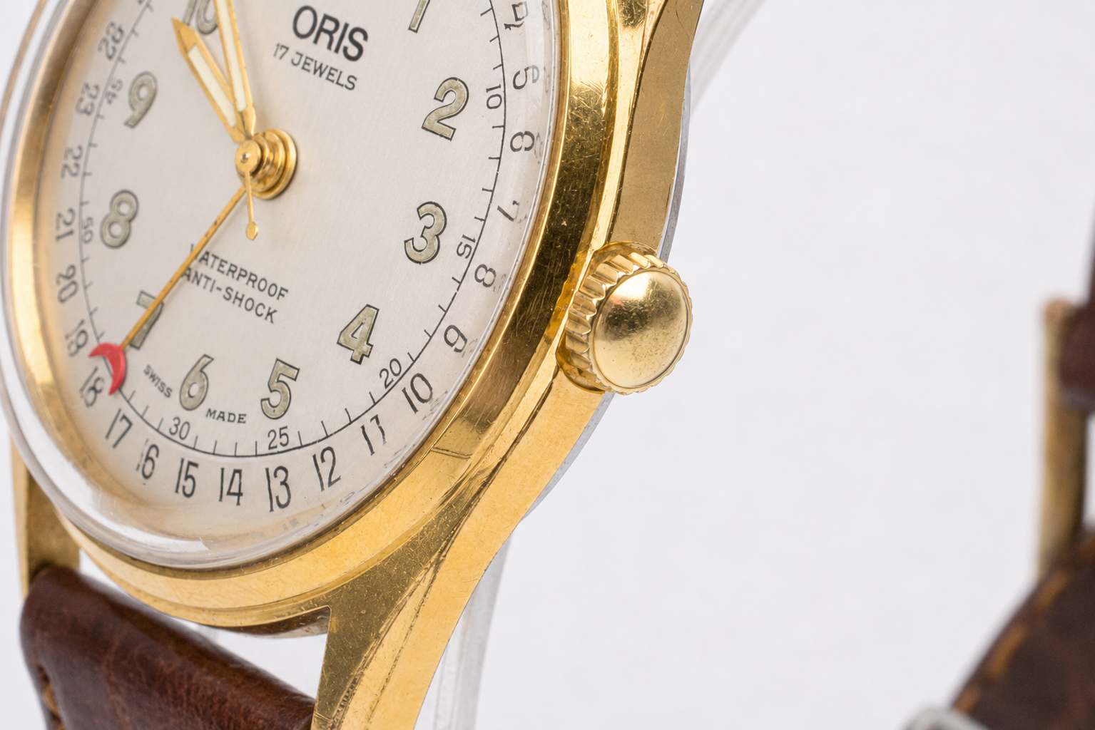 Vintage Oris Pointer Date – Gold Plated Manual Wind