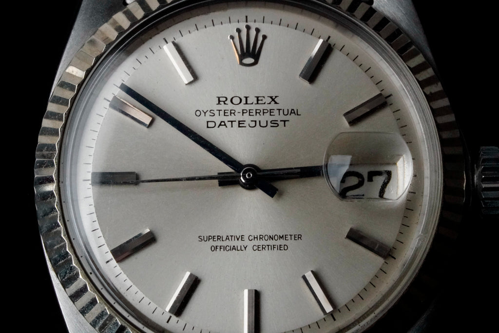 Rolex Datejust 1601 | 1968 | White Gold Bezel | Original Jubilee Bracelet