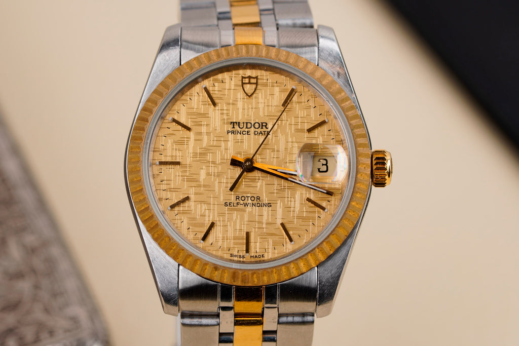 Tudor Prince Date – Linen Dial – Two-Tone – 34mm – Automatic