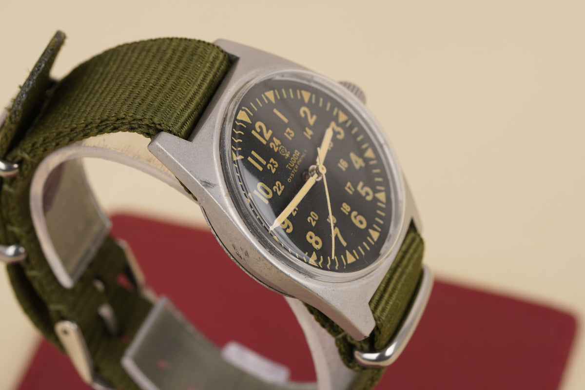 Rare Vintage Tudor Oyster Prince – Military-Style 24-Hour Dial