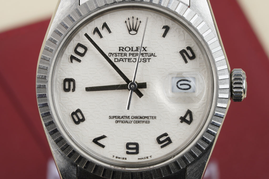 Rolex Datejust 36 Ref. 16030 – Silver Jubilee Arabic Dial