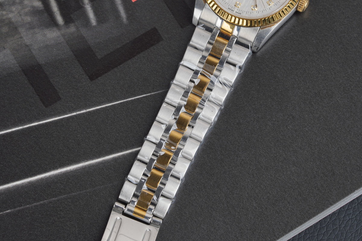 Tudor Prince Date Automatic – Diamond Dial – Two-Tone Aftermarket Configuration