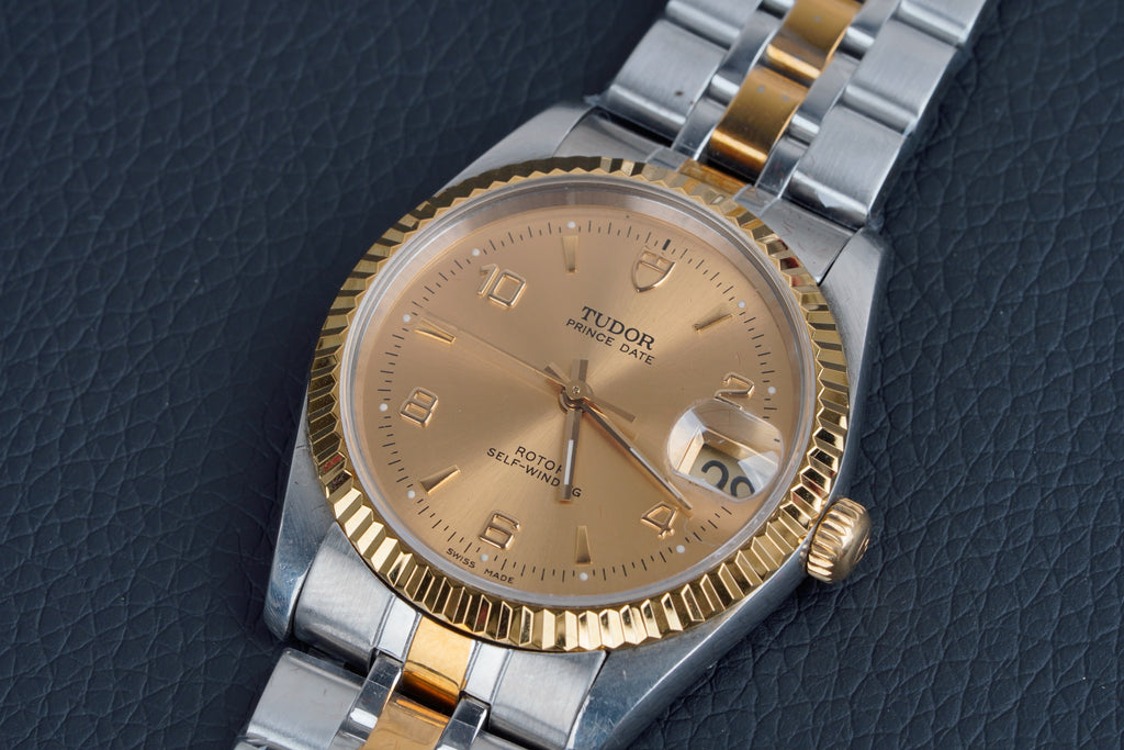 Tudor Prince Date – Two-Tone Elegance | Champagne Sunburst Dial | Automatic