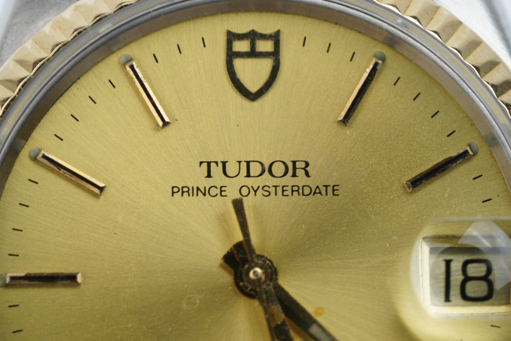 Vintage Tudor 32mm Two-Tone