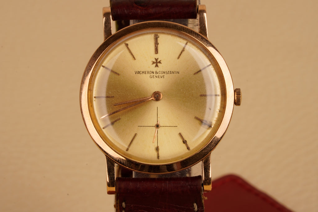Vacheron & Constantin Genève – Solid 18K Rose Gold – 33mm – Vintage Dress Watch