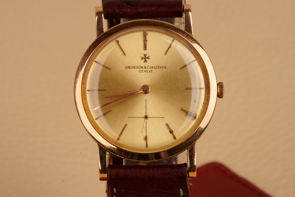 Vacheron & Constantin Genève – Solid 18K Rose Gold – 33mm – Vintage Dress Watch