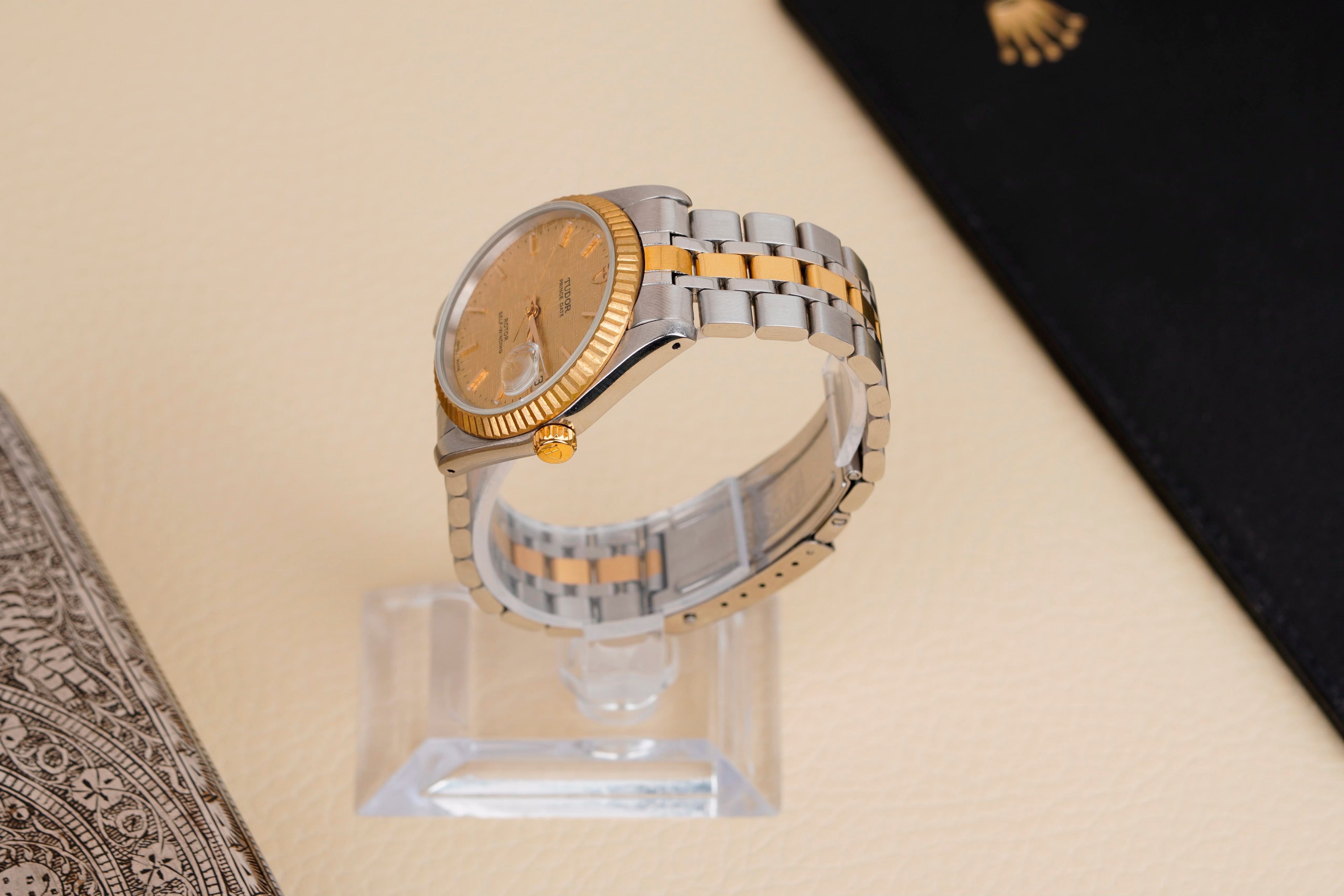 Tudor Prince Date – Linen Dial – Two-Tone – 34mm – Automatic