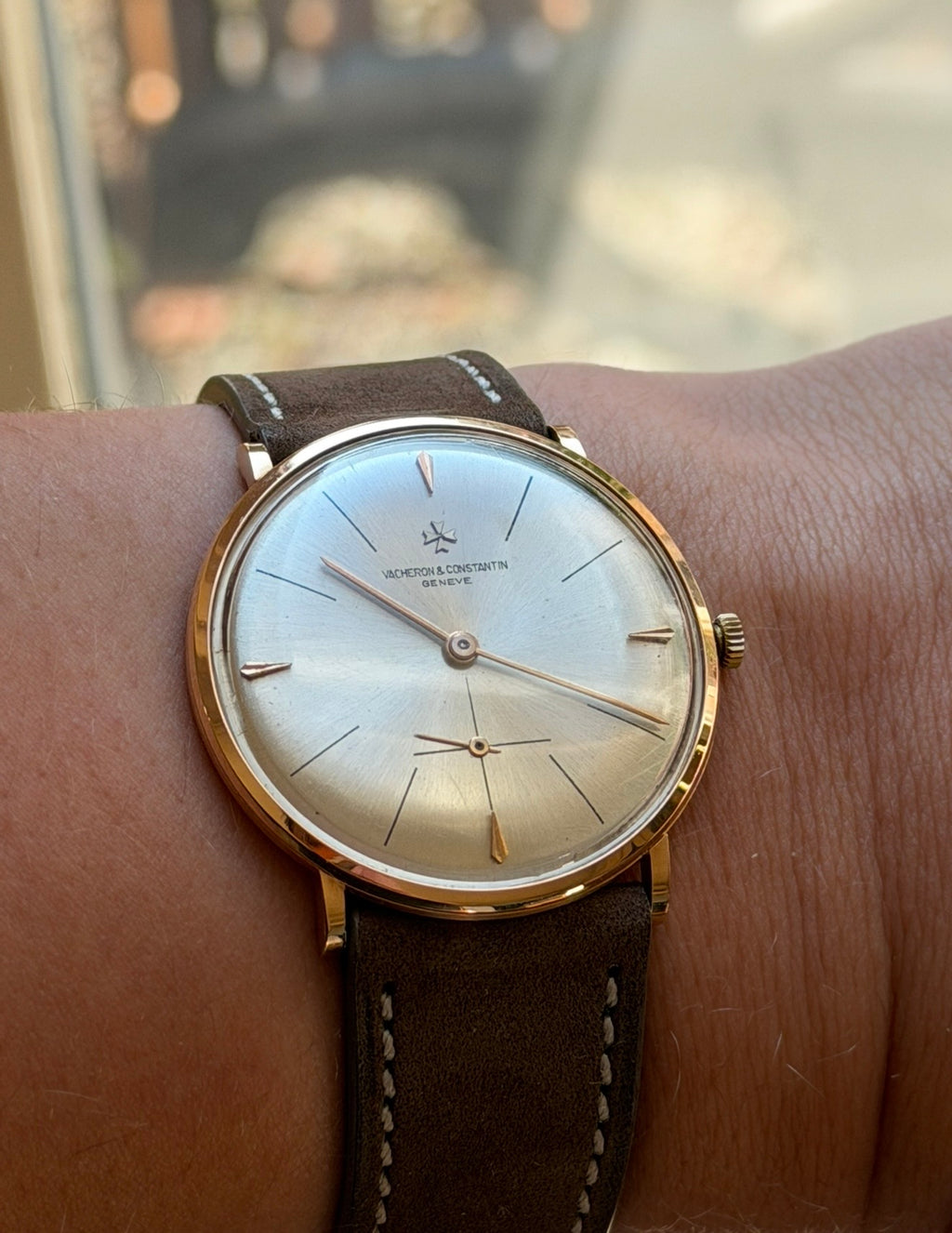 Vacheron Constantin Genève | Solid 18K Rose Gold | Manual Wind | Vintage Dress Watch