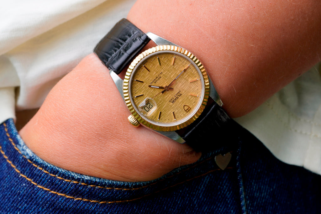 Tudor Prince Date 34mm | Mosaic Gold Dial