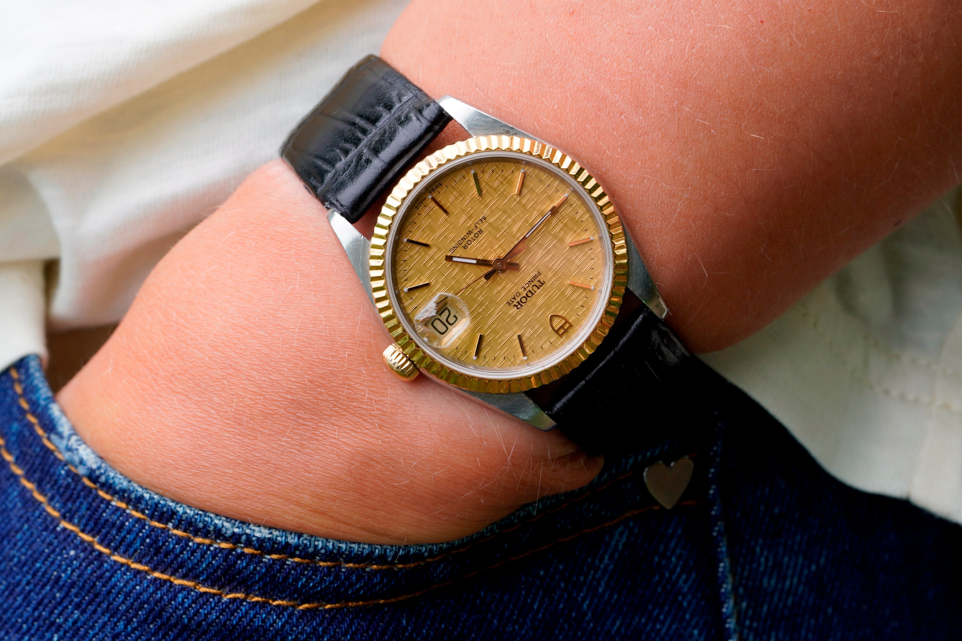 Tudor Prince Date 34mm | Mosaic Gold Dial