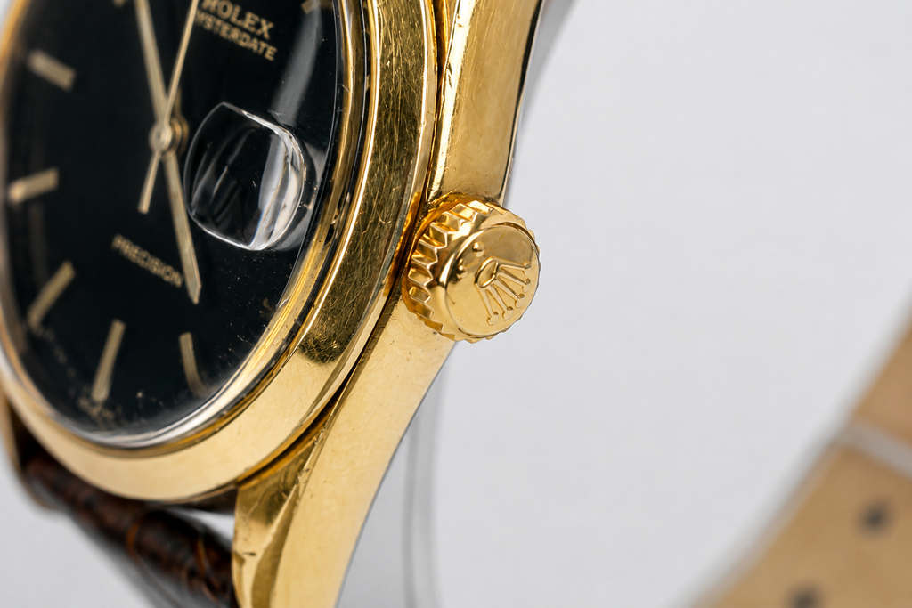 Vintage Rolex Oysterdate Precision – Black Dial