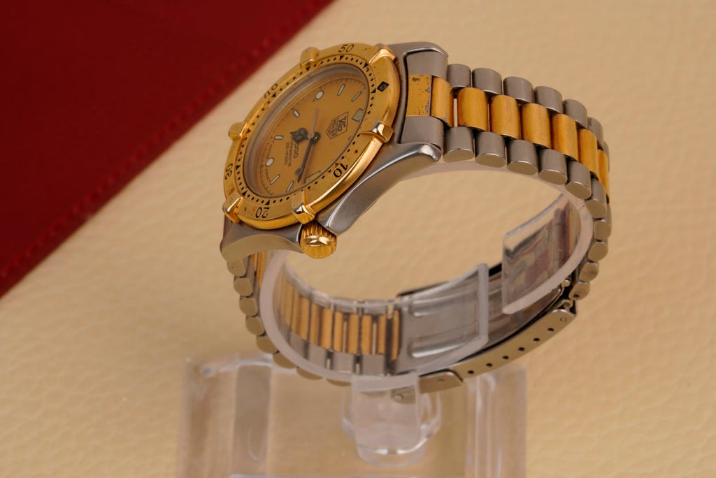 Vintage TAG Heuer Professional 2000 – Two-Tone – Champagne Dial – Quartz