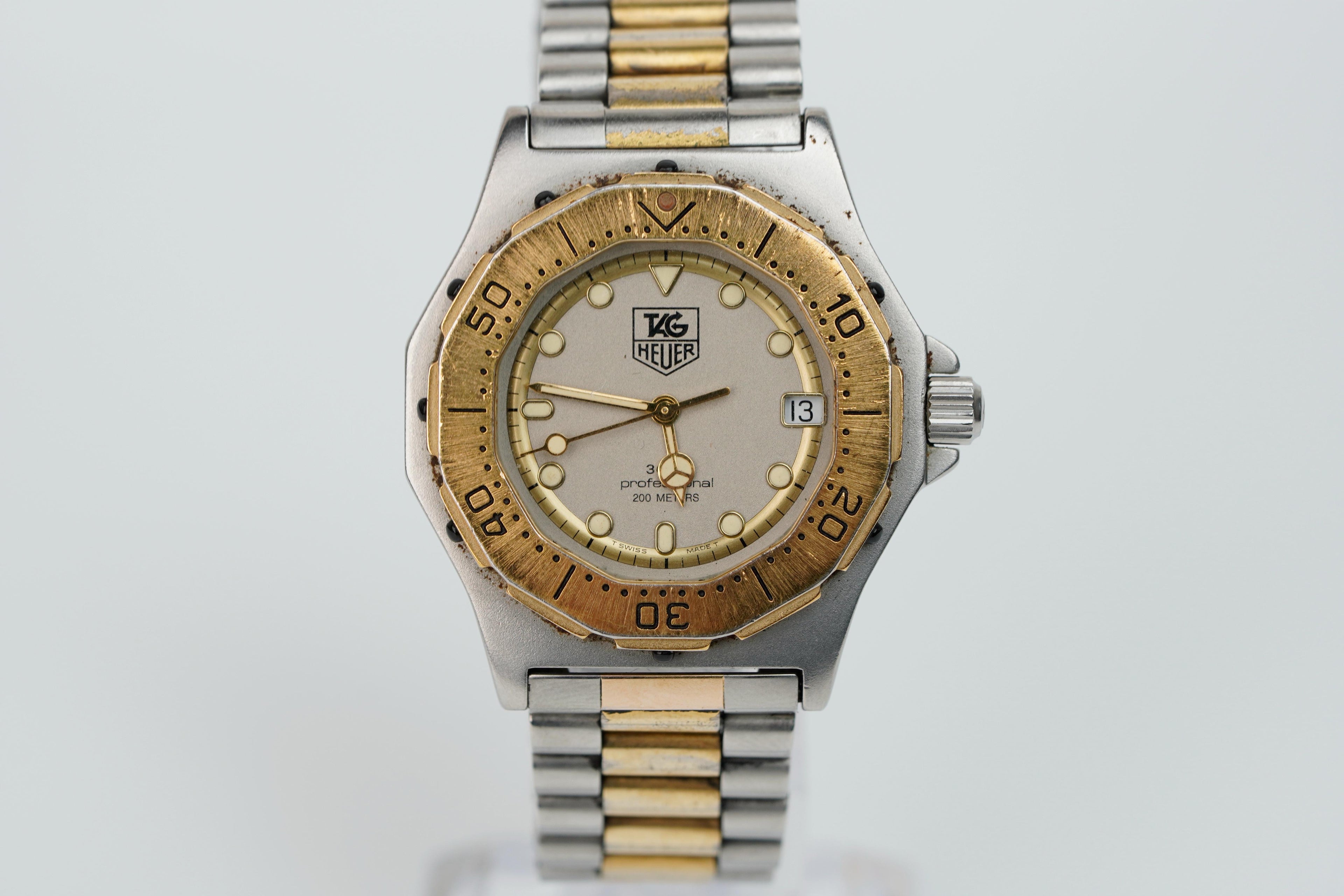Vintage TAG Heuer 2000 Professional 200M | Two-Tone