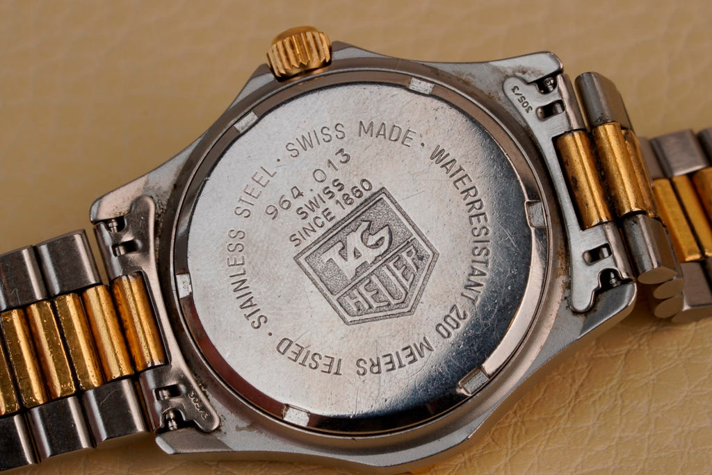 Vintage TAG Heuer Professional 2000 – Two-Tone – Champagne Dial – Quartz