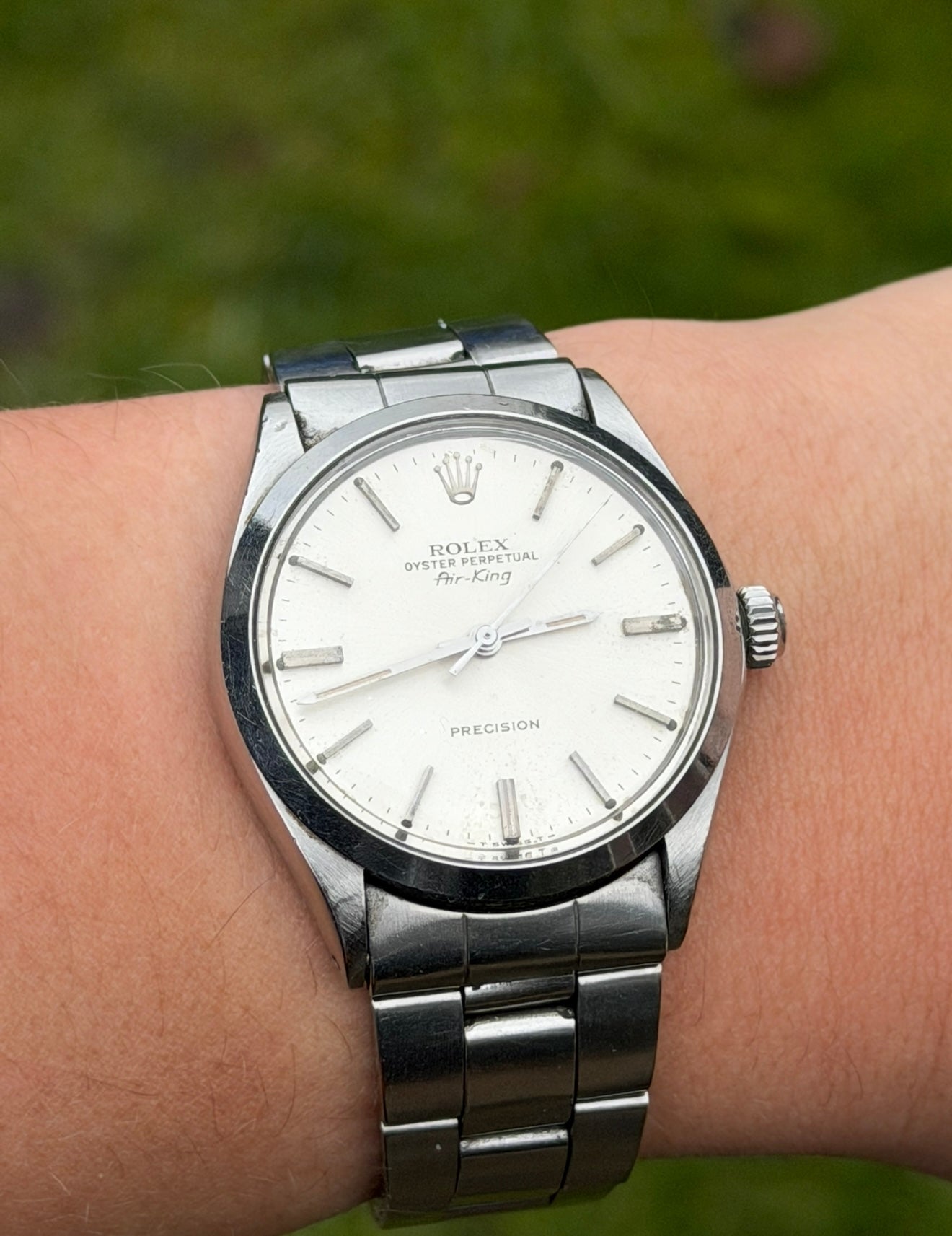 Rolex Air-King Precision | Silver Dial | 34mm | Vintage Classic