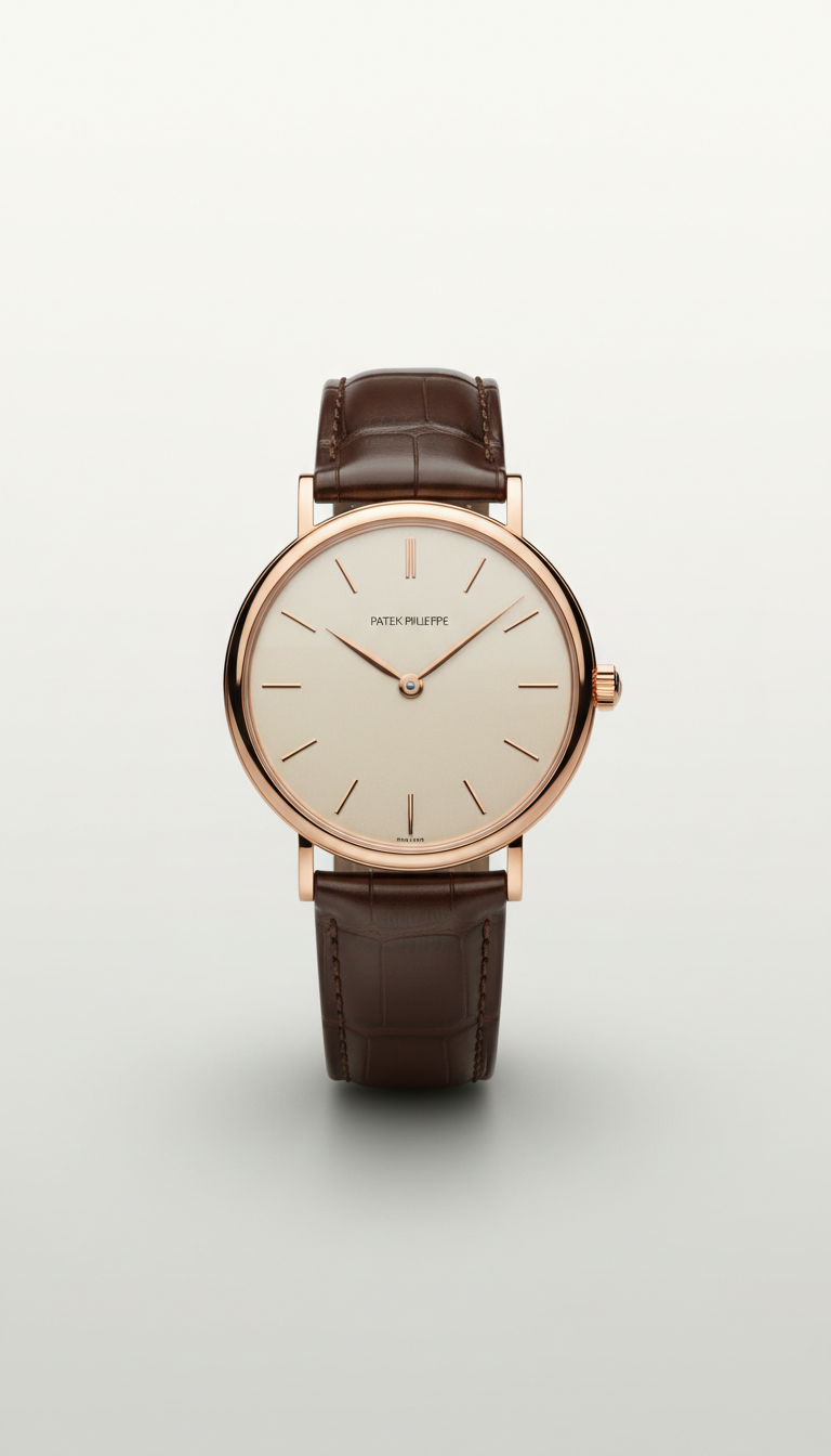 Patek Philippe Calatrava White Gold Manual Wind