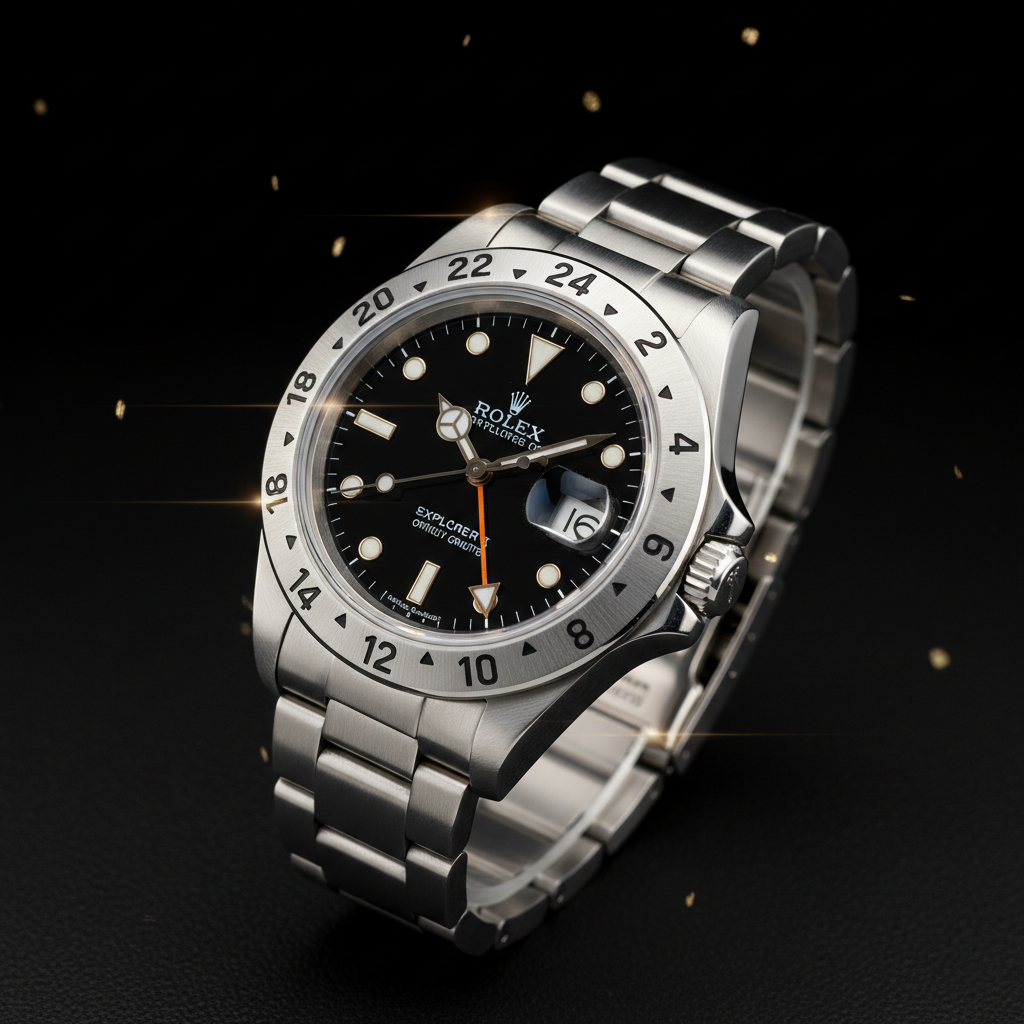 Rolex Explorer II Ref. 16570 2008 Black Dial